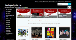 Desktop Screenshot of kadogadgets.be